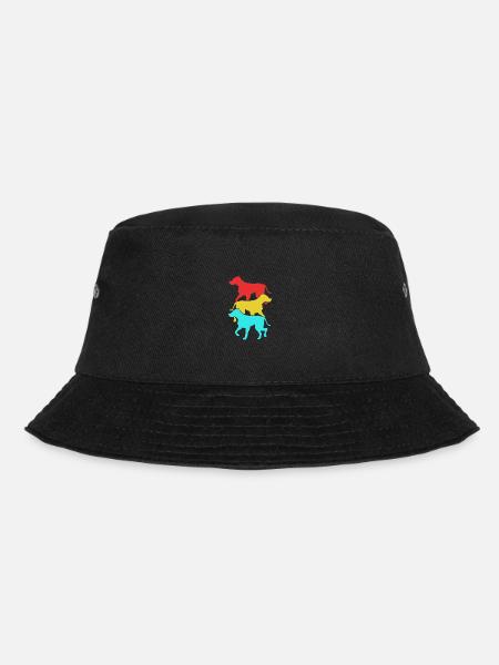 Rhodesian Ridgeback - Bucket Hat - Schwarz