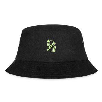 Jasper als Couple - Bucket Hat - Schwarz - Vorne - Lela (165cm)