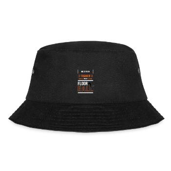 Floorball Bester Trainer bester Floorballtrainer - Bucket Hat - Schwarz - Vorne - Lela (165cm)