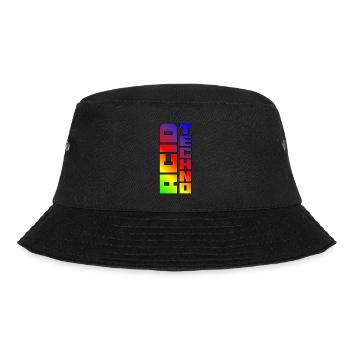 Acid Techno Trippy Remix | Acidcore-| Wir lieben Acid - Bucket Hat - Schwarz - Vorne - Lela (165cm)