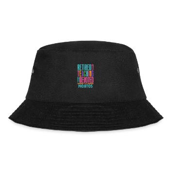 Retired From Teaching Now Devoted To Mojitos - Bucket Hat - black - Front - Lela (165cm)