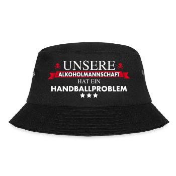 Alkoholmannschaft Handballverein - Bucket Hat - Schwarz - Vorne - Lela (165cm)