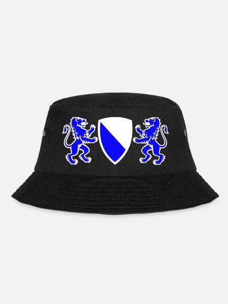 zürich - Bucket Hat - Schwarz