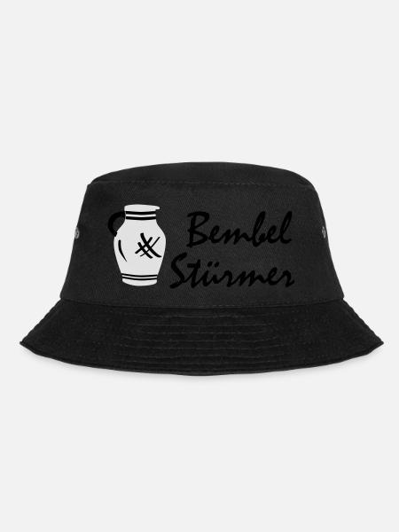 Bembel Stürmer #Bembeltown #Waldstadion #FFM - Bucket Hat - Schwarz
