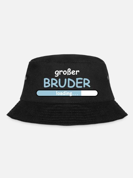 Großer Bruder - Bucket Hat - Schwarz
