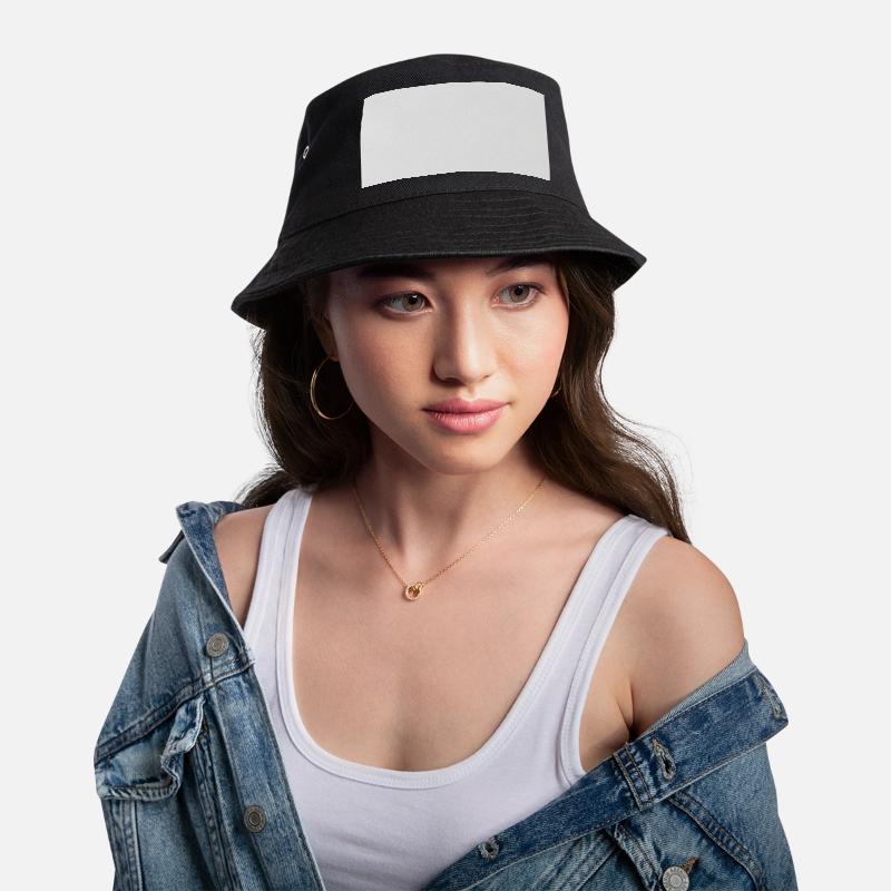 white Bucket Hat