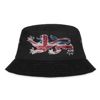 England, flag, coat of arms, England flag, UK - Bucket Hat - black - Front - Lela (165cm)