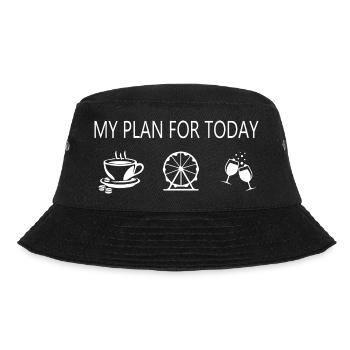 Rollercoaster Achterbahn - Bucket Hat - Schwarz - Vorne - Lela (165cm)
