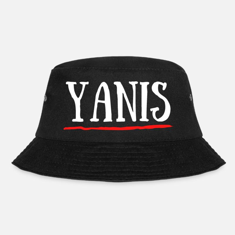 Yanis Prénom Naissance Anniversaire Cadeau - Bob - noir