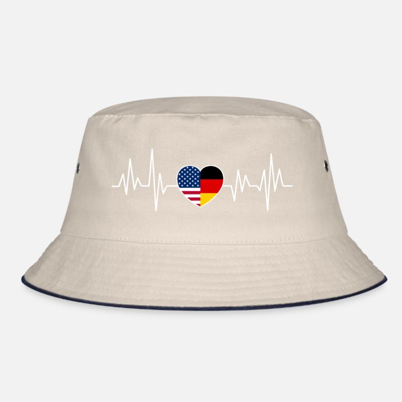 États-Unis Allemagne Drapeau deux pays Bob
