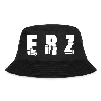 Erzgebirge meine Heimat - Bucket Hat - Schwarz - Vorne - Lela (165cm)