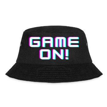 Game On - Bucket Hat - Schwarz - Vorne - Lela (165cm)