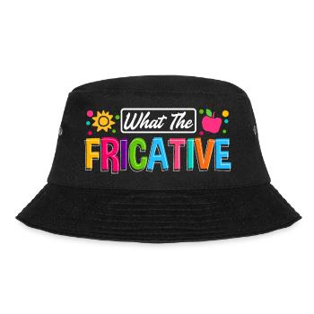 Speech Language Pathologist Speech Therapist - Bucket Hat - Schwarz - Vorne - Lela (165cm)