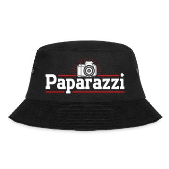 Photography Camera Lens Retro - Bucket Hat - Schwarz - Vorne - Lela (165cm)