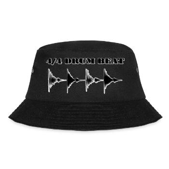 Drumbeat - Bucket Hat - Schwarz - Vorne - Lela (165cm)