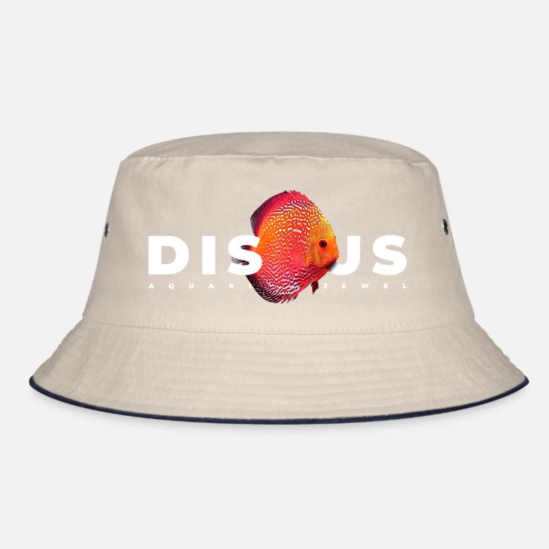 Diskusbuntbarsch Fischhalter Bucket Hat
