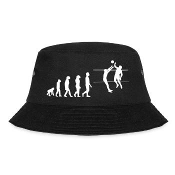 Volleyball Evolution - Bucket Hat - Schwarz - Vorne - Lela (165cm)