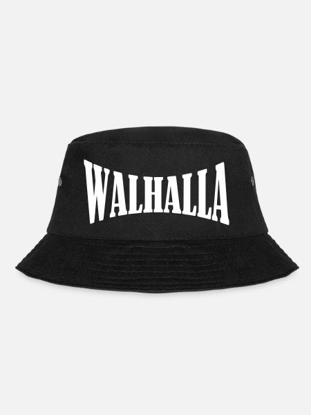 walhalla viking wikinger shirt - Bucket Hat - Schwarz