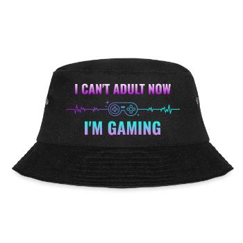 i cant adult now im gaming - Gamer dad funny - Bob - noir - Devant - Lela (165cm)