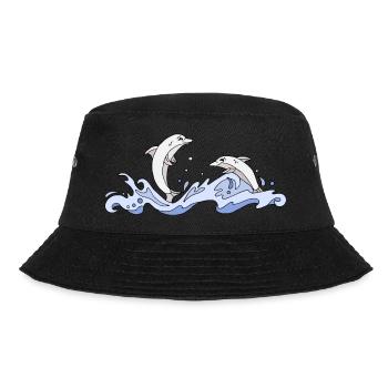 Delphine - Bucket Hat - Schwarz - Vorne - Lela (165cm)