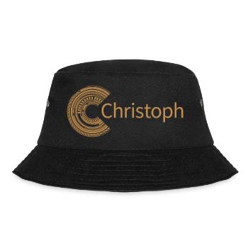 Für Christoph - Bucket Hat - Schwarz - Vorne - Lela (165cm)