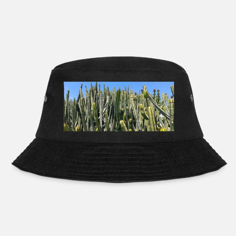Kanarischer Kaktus - Bucket Hat - Schwarz