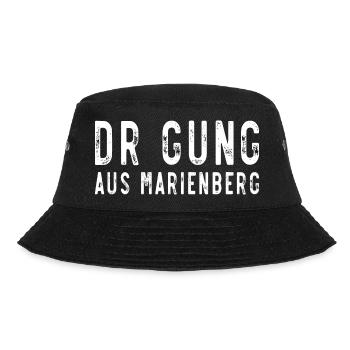 Marienberg Gung Erzgebirge - Bucket Hat - Schwarz - Vorne - Lela (165cm)