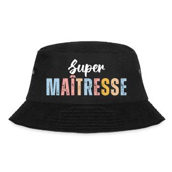 Super maitresse cadeau pour maîtresse d' école - Bob - noir - Devant - Lela (165cm)