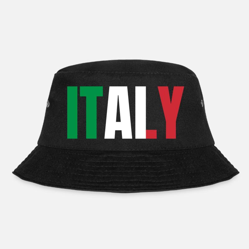 Drapeau de l’Italie - Bob - noir