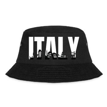 City of Italy - Bucket Hat - black - Front - Lela (165cm)