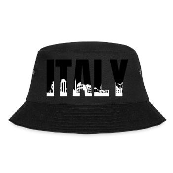 Stadt Italien - Bucket Hat - Schwarz - Vorne - Lela (165cm)