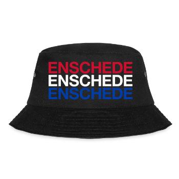ENSCHEDE Netherlands Niederlande Flgge - Bucket Hat - Schwarz - Vorne - Lela (165cm)