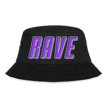 Rétro 80 ' s 90 ' s Rave lettrage - Bob - noir - Devant - Lela (165cm)