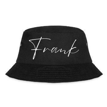 Frank Name T-Shirt Gift for Men - Bucket Hat - black - Front - Lela (165cm)
