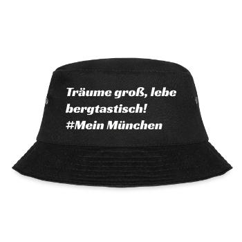 München - Bucket Hat - Schwarz - Vorne - Lela (165cm)