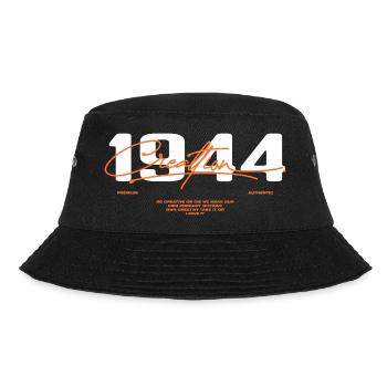 1944 Vintage Retro 1944 Geburtstagsgeschenk 1944 - Bucket Hat - Schwarz - Vorne - Lela (165cm)