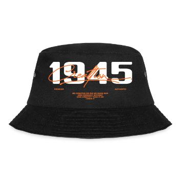 1945 Vintage Retro 1945 Geburtstagsgeschenk 1945 - Bucket Hat - Schwarz - Vorne - Lela (165cm)