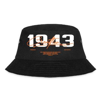 1943 Vintage Retro 1943 Geburtstagsgeschenk 1943 - Bucket Hat - Schwarz - Vorne - Lela (165cm)