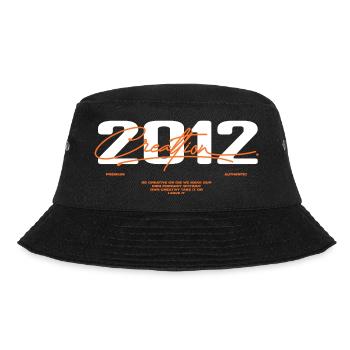 2012 Vintage Retro 2012 Geburtstagsgeschenk 2012 - Bucket Hat - Schwarz - Vorne - Lela (165cm)