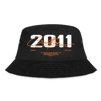 2011 Vintage Retro 2011 Birthday Gift 2011 - Bucket Hat - black - Front - Lela (165cm)
