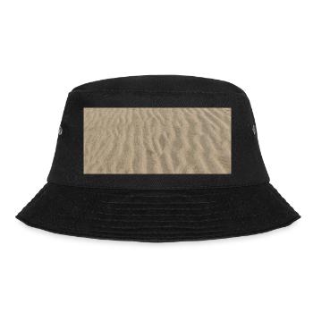 Sand horizontal - Bucket Hat - black - Front - Lela (165cm)