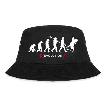 Revolution - Evolution Man Fun Twist 09 - Bucket Hat - Schwarz - Vorne - Lela (165cm)