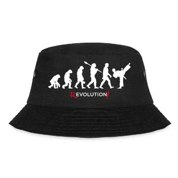 Revolution - Evolution Man Fun Twist 16 - Bucket Hat - Schwarz - Vorne - Lela (165cm)