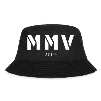 Römische Zahl Geburtsjahr Made in 2005 - Bucket Hat - Schwarz - Vorne - Lela (165cm)