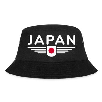 I Love Japan, Style Design T-Shirt - Bucket Hat - black - Front - Lela (165cm)