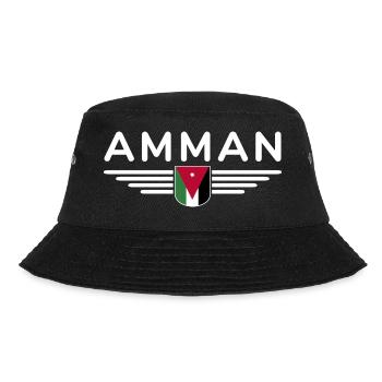 Jordan Amman Fan Outfit T-Shirt Design Gift - Bob - noir - Devant - Lela (165cm)