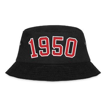 Year of birth sport 1950 - Bucket Hat - black - Front - Lela (165cm)