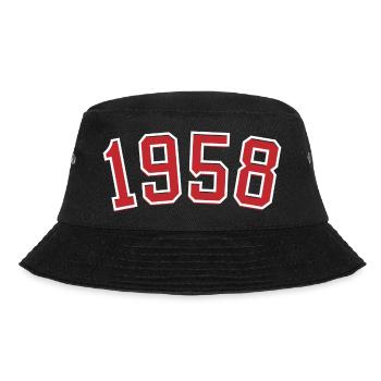 Year of birth sport 1958 - Bucket Hat - black - Front - Lela (165cm)