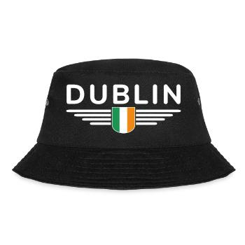 Dublin T-shirt for Ireland fans - Bucket Hat - black - Front - Lela (165cm)