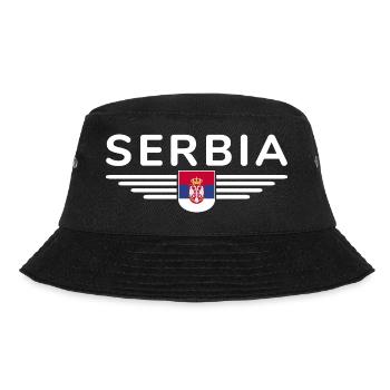 Design Serbie – Fierté et passion - Bob - noir - Devant - Lela (165cm)